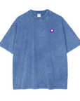 Satoru Gojo Hollow Purple Stone Wash T-Shirt - Jujutsu Kaisen