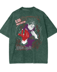 Blood Manipulation Stone Wash T-Shirt - Jujutsu Kaisen