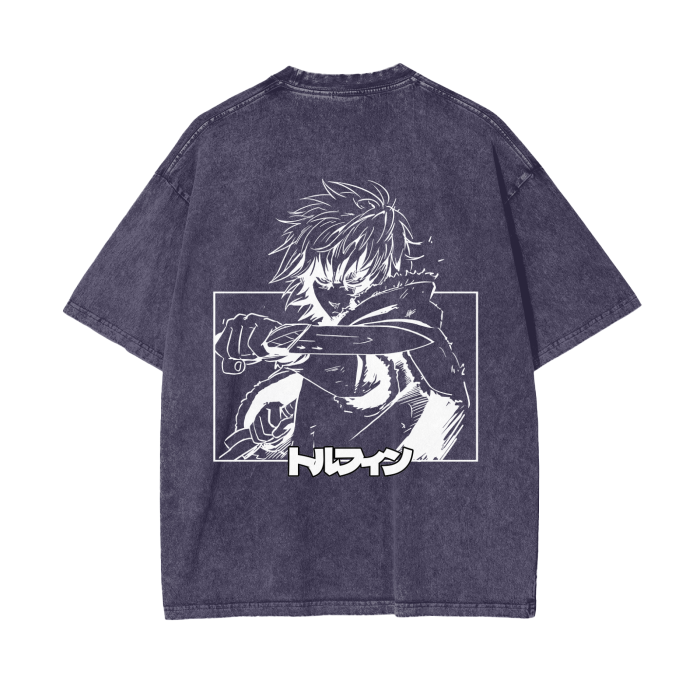 Thorfinn Stone Wash T-Shirt - Vinland Saga