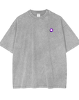 Satoru Gojo Hollow Purple Stone Wash T-Shirt - Jujutsu Kaisen