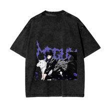 Megumi Fushiguro Demon Dogs Stone Wash T-Shirt - Jujutsu Kaisen