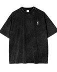 Toji Fushiguro Minimalist Stone Wash T-Shirt - Jujutsu Kaisen