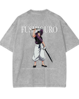 Toji Fushiguro Inverted Spear of Heaven Stone Wash T-Shirt - Jujutsu Kaisen