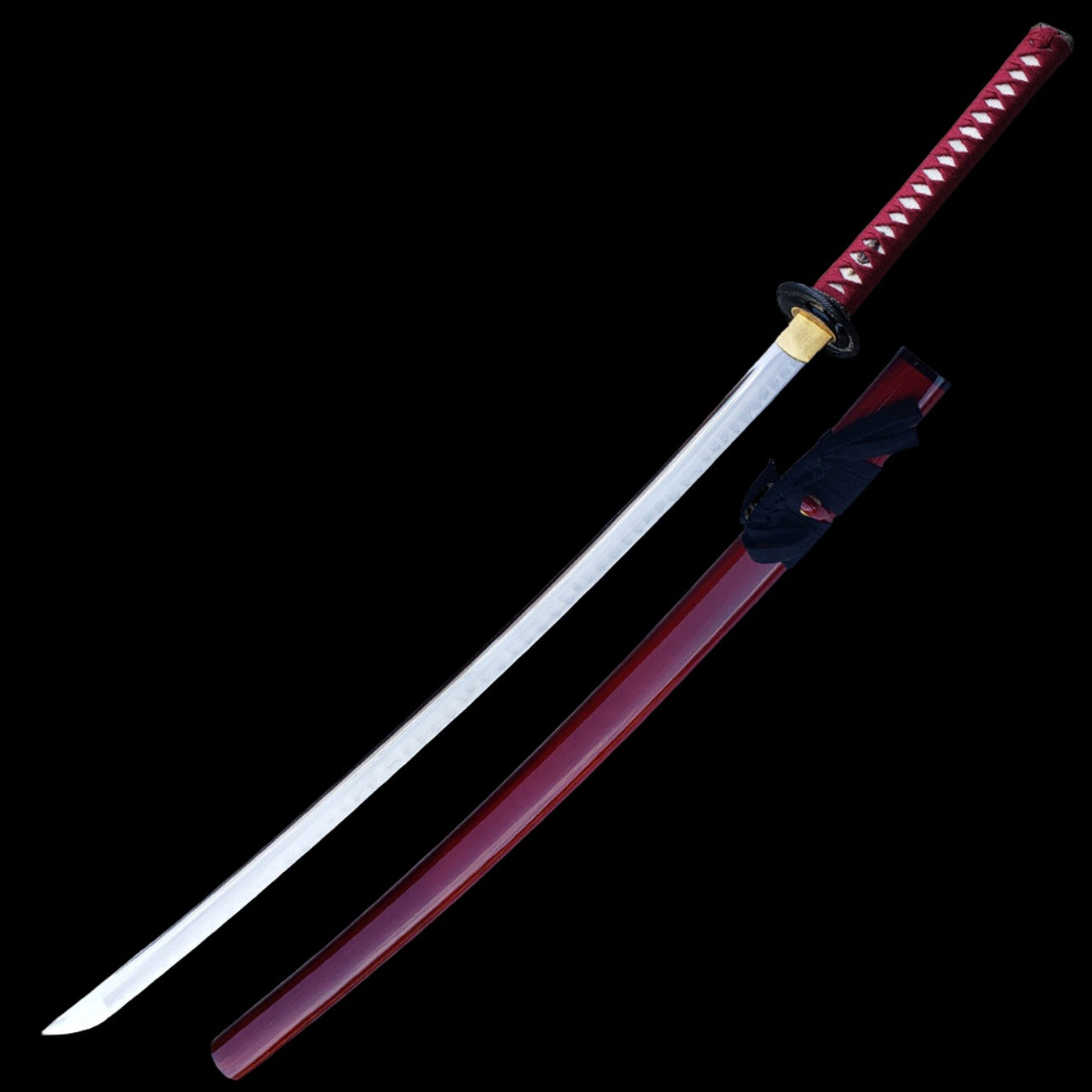 Battle-Ready Scarlet Warrior Katana display image