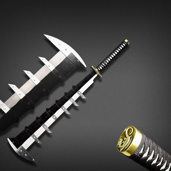 Renji Abarai's Zanpakuto Sword from Bleach (Metal)