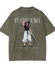 Toji Fushiguro Inverted Spear of Heaven Stone Wash T-Shirt - Jujutsu Kaisen