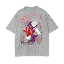 Blood Manipulation Stone Wash T-Shirt - Jujutsu Kaisen