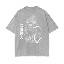 Kento Nanami Stone Wash T-Shirt - Jujutsu Kaisen