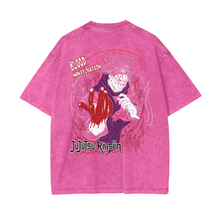 Blood Manipulation Stone Wash T-Shirt - Jujutsu Kaisen