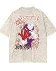 Blood Manipulation Stone Wash T-Shirt - Jujutsu Kaisen