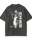 Toji Fushiguro Stone Wash T-Shirt - Jujutsu Kaisen