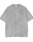 Tanjiro Kamado Hinokami Kagura Stone Wash T-Shirt - Demon Slayer