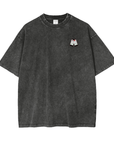 Tanjiro Kamado Hinokami Kagura Stone Wash T-Shirt - Demon Slayer