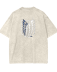 Scout Regiment Stone Wash T-Shirt - Attack on Titan