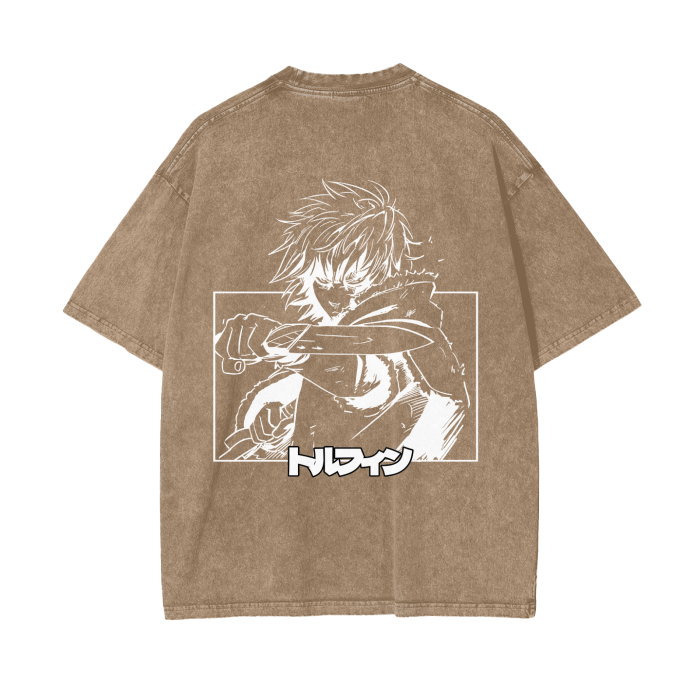 Thorfinn Stone Wash T-Shirt - Vinland Saga