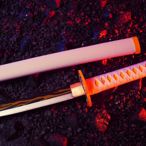 Battle-Ready Zenitsu's Katana - Demon Slayer (Sharp)