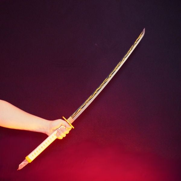 Battle-Ready Zenitsu's Katana - Demon Slayer (Sharp)
