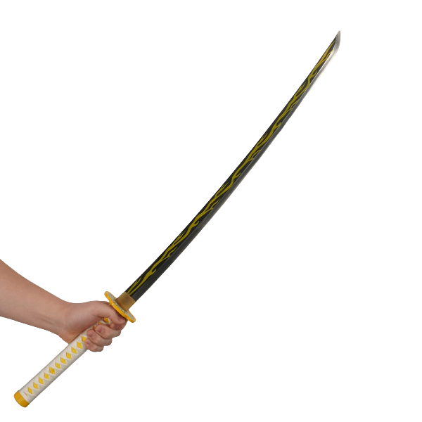 Battle-Ready Zenitsu's Katana - Demon Slayer (Sharp)