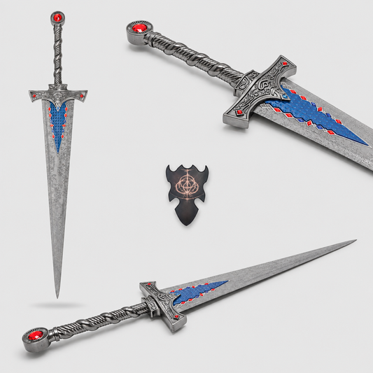 Troll Knight's Sword - Maidenless Blades (Metal)