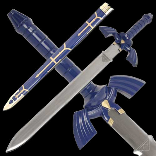Battle-Ready Link Grey Twilight Master Sword - The Legend of Zelda display image