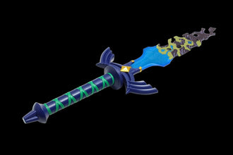 Link Broken Master Sword with Blue Blade - The Legend of Zelda (Metal)