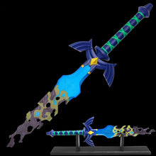 Link Broken Master Sword with Blue Blade - The Legend of Zelda display image