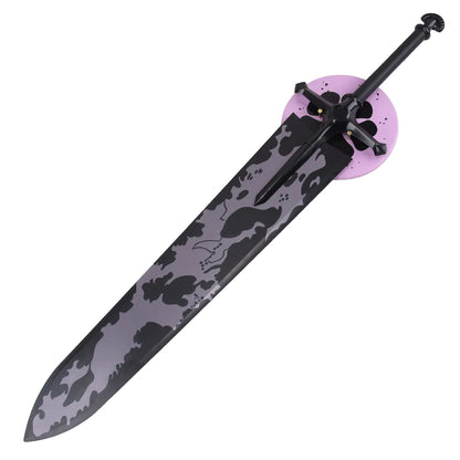 Asta's Demon Slayer Sword on a stand