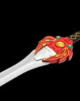 Battle-Ready Tanjiro Kamada Flame Nichirin Katana - Demon Slayer display image