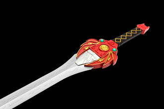 Battle-Ready Tanjiro Kamada Flame Nichirin Katana - Demon Slayer display image