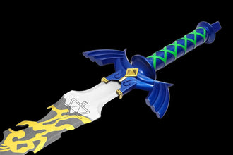 Link Broken Master Sword with Silver Blade - The Legend of Zelda display image