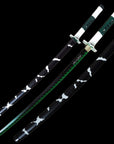 Battle-Ready Sanemi Shinazugawa Nichirin Katana - Demon Slayer (Sharp)