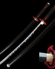 Battle-Ready Tanjiro Kamado Flame Nichirin Katana - Demon Slayer (Sharp)