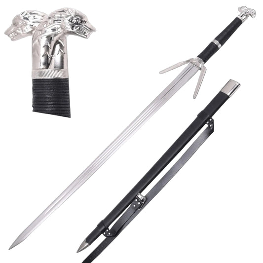 Geralt of Rivia Steel Sword - The Witcher 3: Wild Hunt (Metal)