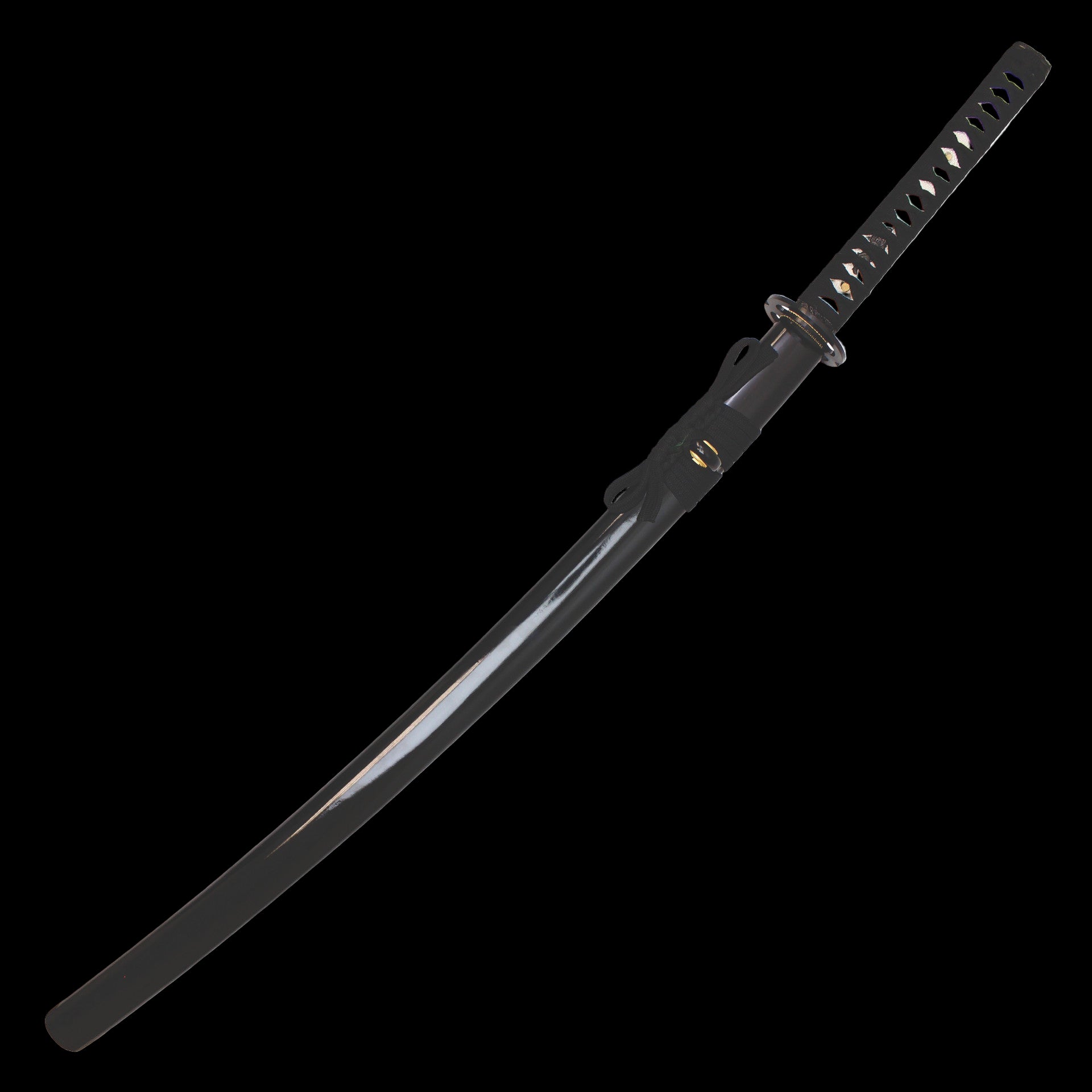 Green Katana with sheath