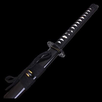 Gold Damascus Katana with sheath
