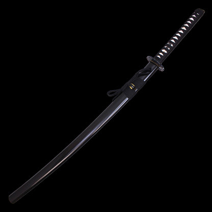 Gold Damascus Katana with sheath