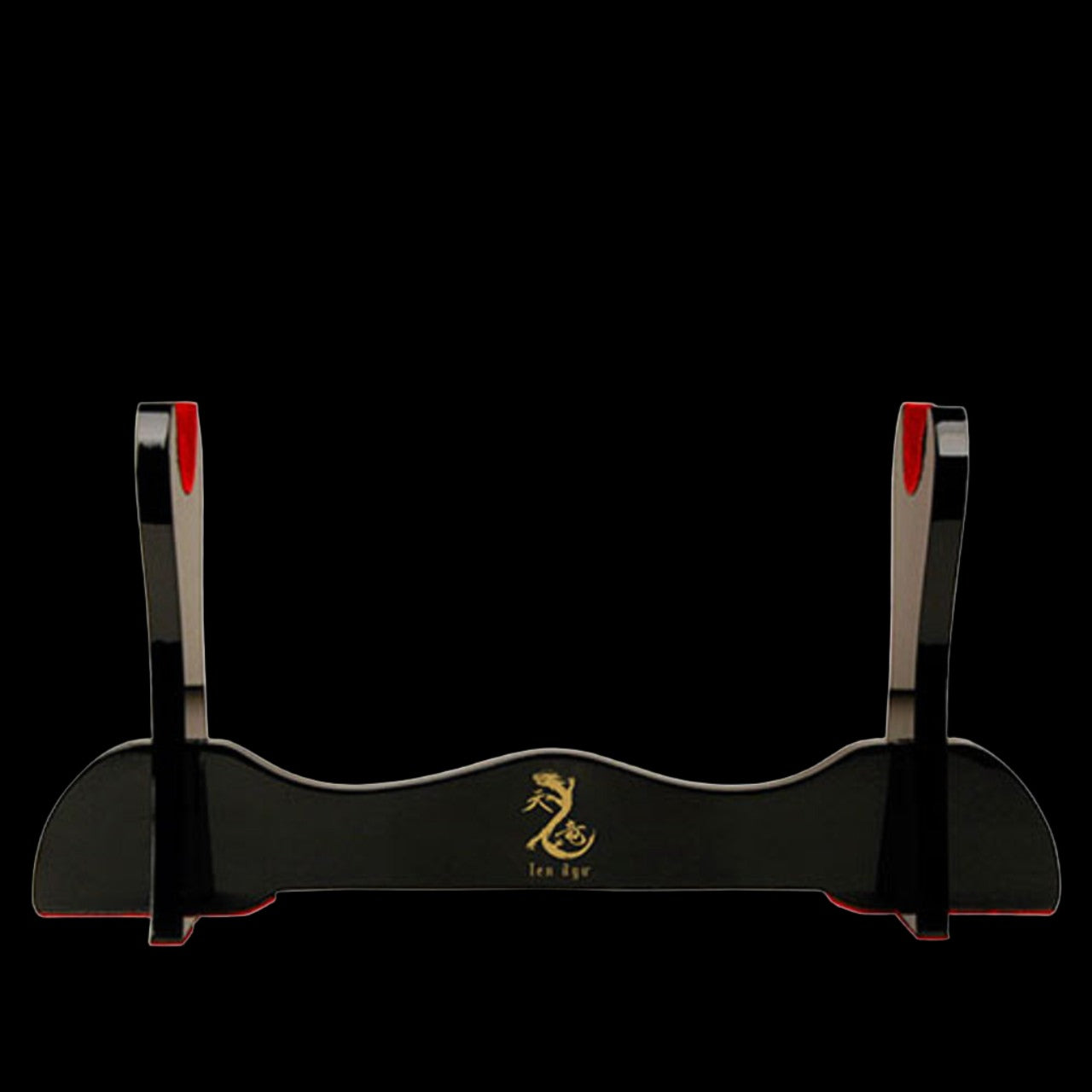 1 Tier Table Stand - Black with Red velve