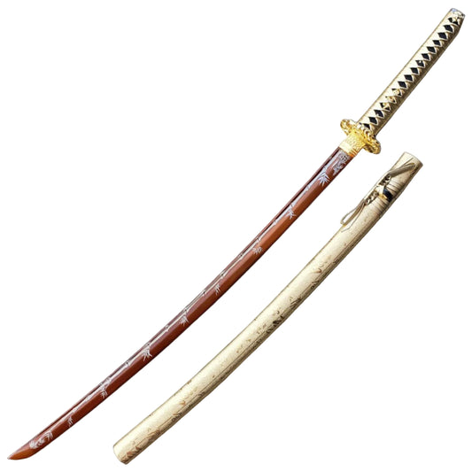 Battle-Ready Golden Monarch's Katana display image