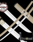 Battle-Ready Cedar Serpent Katana display image