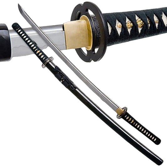 Battle-Ready Tempest Steel Samurai Sword display image