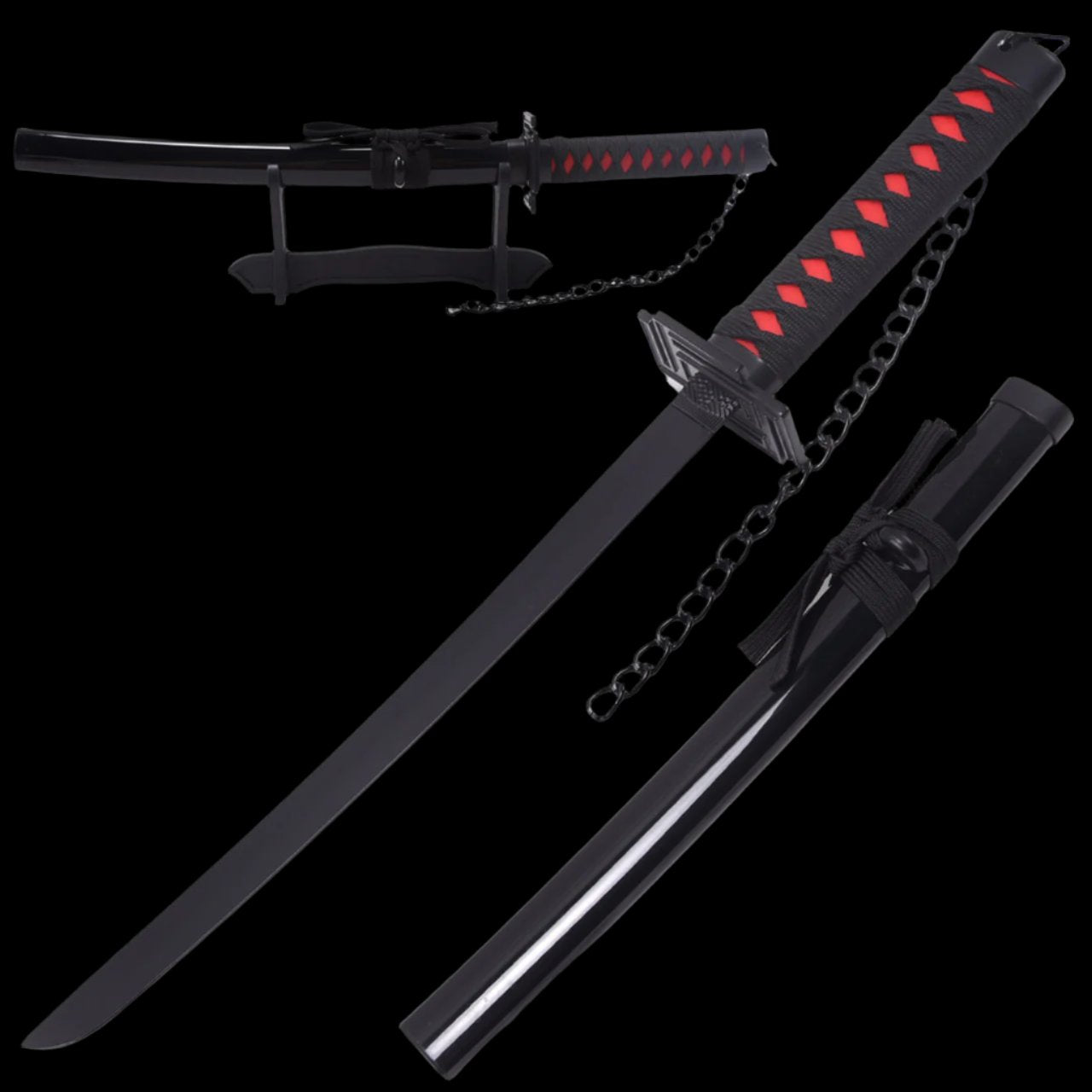 Ichigo Kurosaki Bankai Tensa Zangetsu Mini Katana