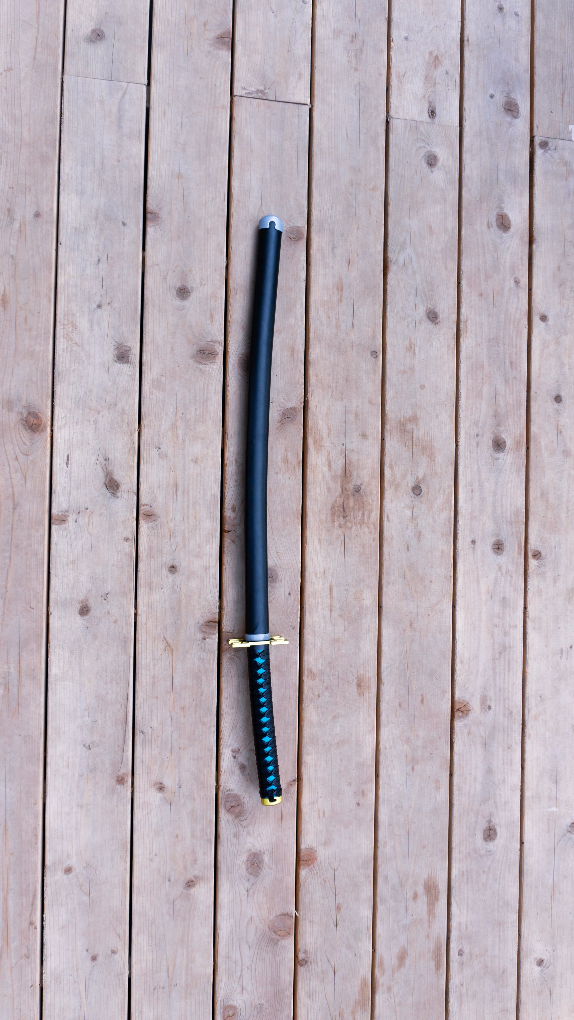 Muichiro Tokito Katana With Green Handle 4