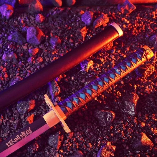 Battle-Ready Muichiro Tokito Nichirin Katana - Demon Slayer (Sharp)