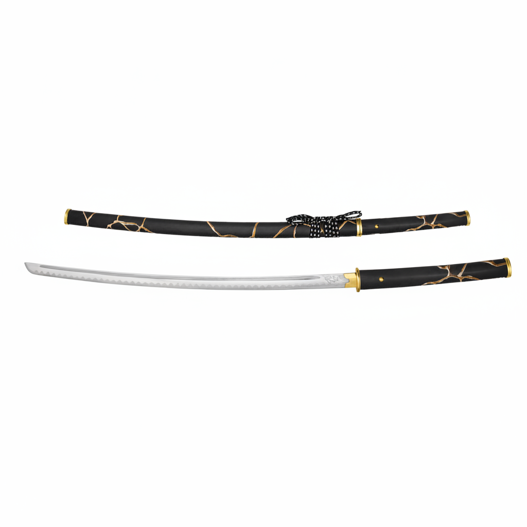 Gilded Night katana