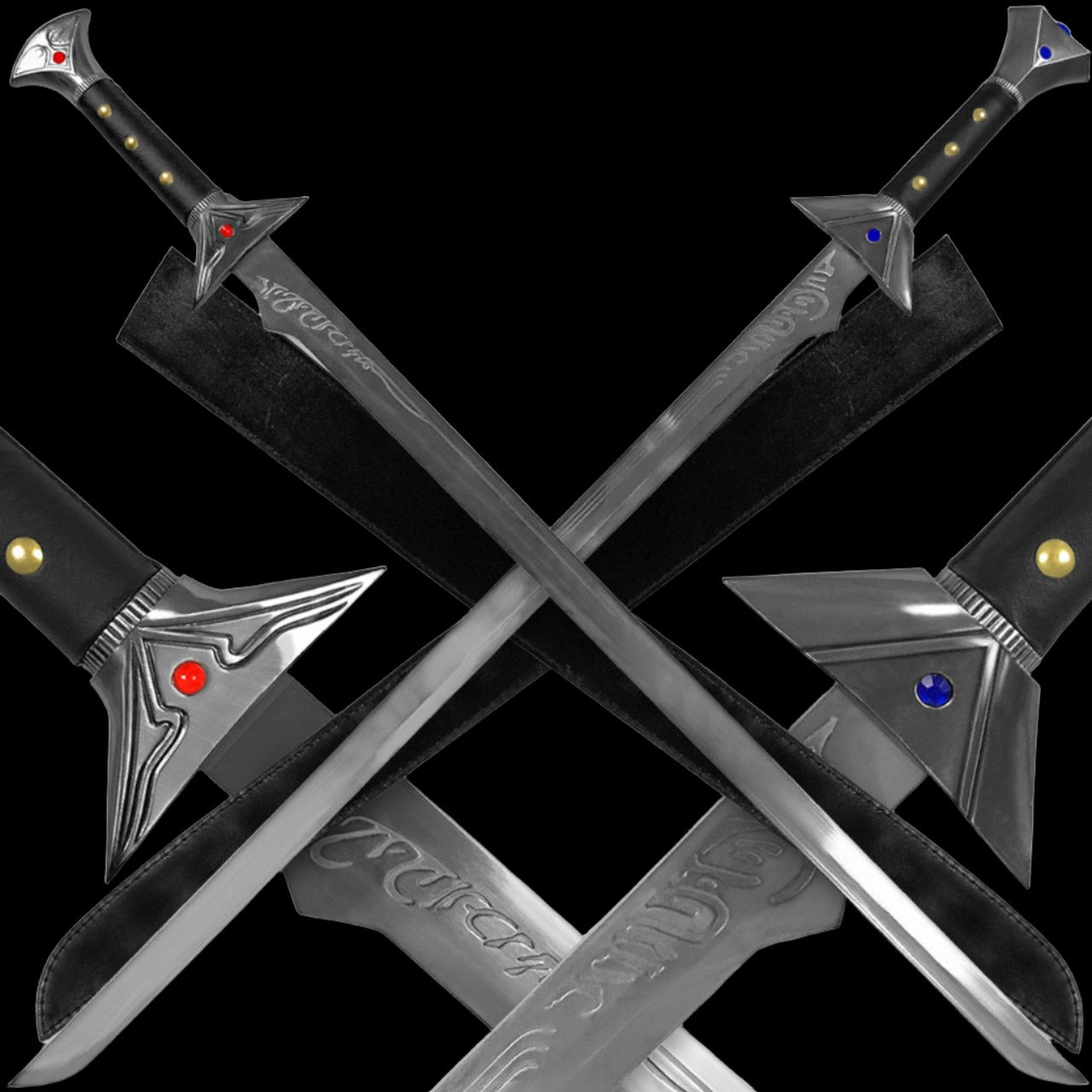 Leos Black Blade Katana display image