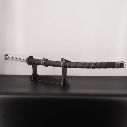 Black Mortal Blade Katana - Sekiro: Shadows Die Twice (Metal)