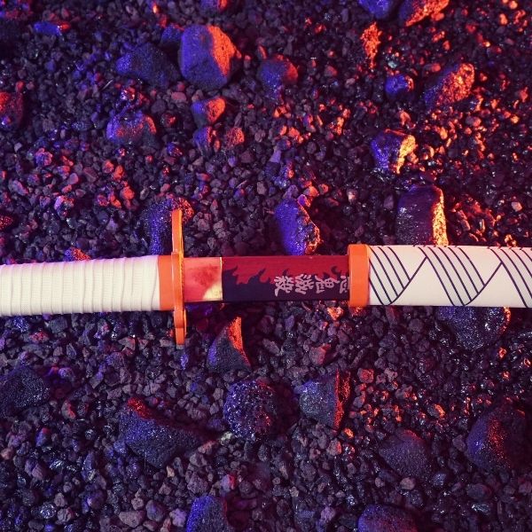 Battle-Ready Rengoku Katana - Demon Slayer (Sharp)