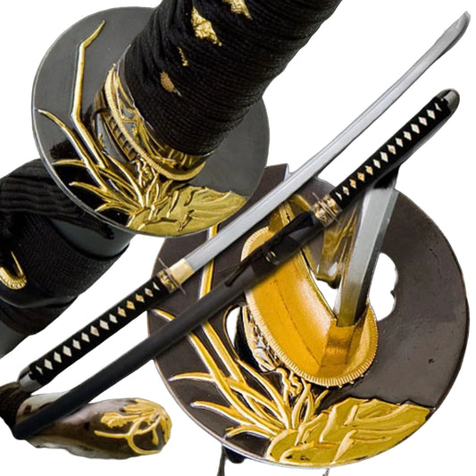 Battle-Ready Crimson Ember Katana display image