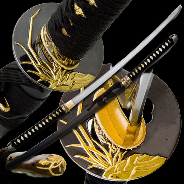 Battle-Ready Crimson Ember Katana display image