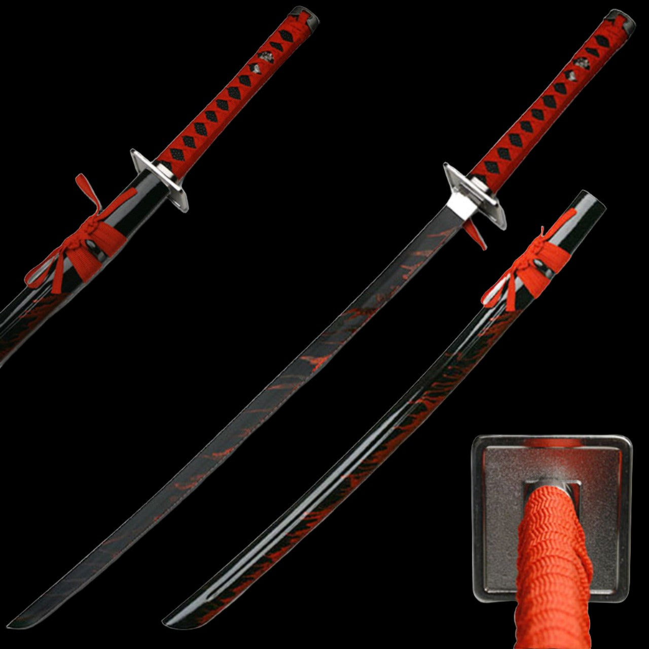 Leos Black Blade Katana display image